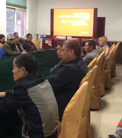 靖起召開起重機(jī)安全使用及正確安裝的培訓(xùn)會議
